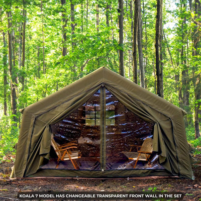 Coody 13.6 | RBM Outdoors Koala 5 Inflatable tent for 2-8 person (Forest Green)
