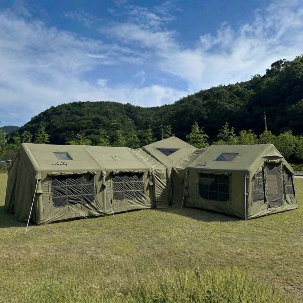 RBM Outdoors Coody Tent Connector (Forest Green) – for 17.2, 13.6, Hub, 10.0