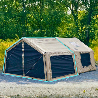 RBM Outdoors Coody AirTarp Beige - Inflatable Canopy for Tent 8.0