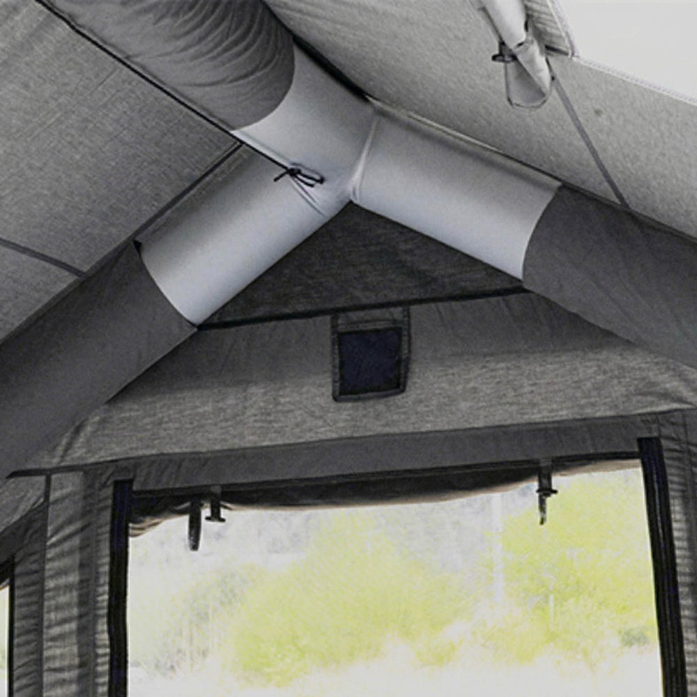 RBM Outdoors Coody 8.0 Gray - Inflatable Tent House for Camping 1-4 person