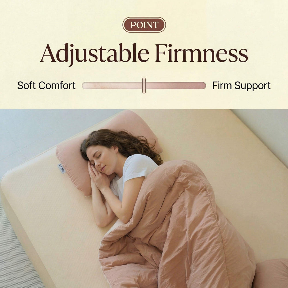 RBM Outdoors Coody Coreo Air Mattress Single (105 × 200 × 35 cm) – Structured Air Block Inflatable Bed, Compact Pack Design