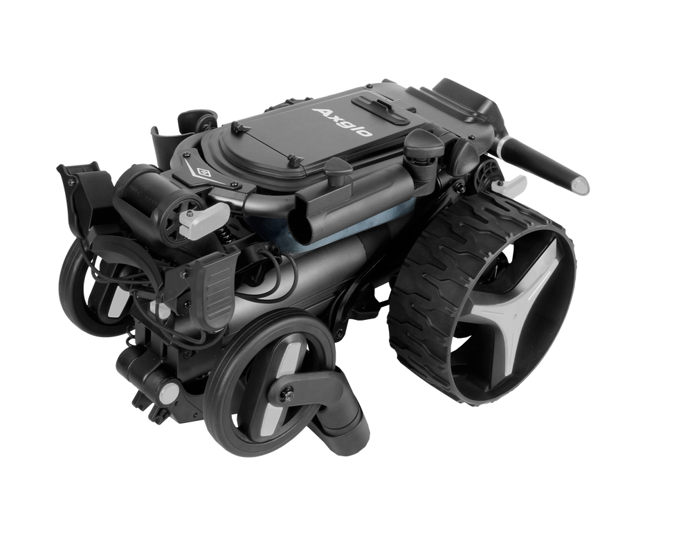 Axglo E5 Follow Me Electric Golf Push Cart