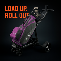Axglo E5 Follow Me Electric Golf Push Cart