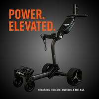 Axglo E5 Follow Me Electric Golf Push Cart