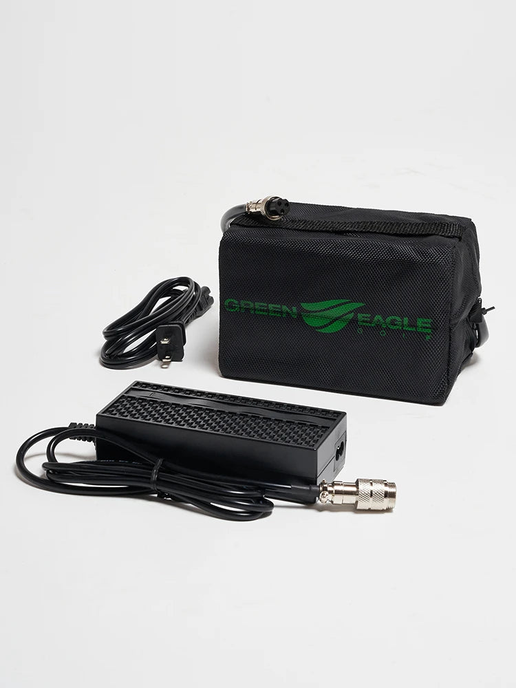 Green Eagle Golf Aria Carbon Remote Electric Golf Push Cart