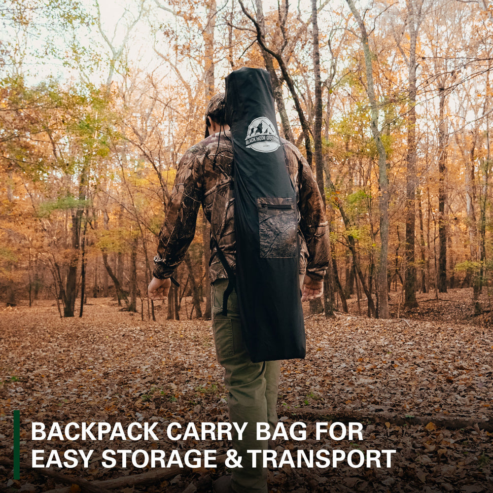 Rukket Sports Hunting Blind 360° View Pop-Up Hub Style