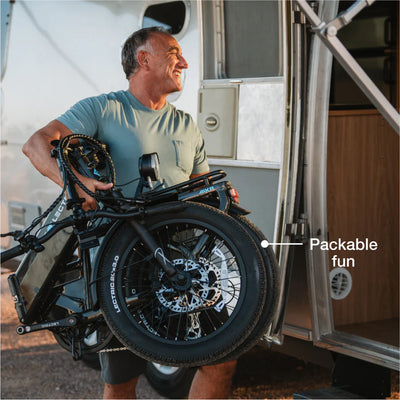 Lectric XP4 750 Step-Thru Tempest Grey eBike