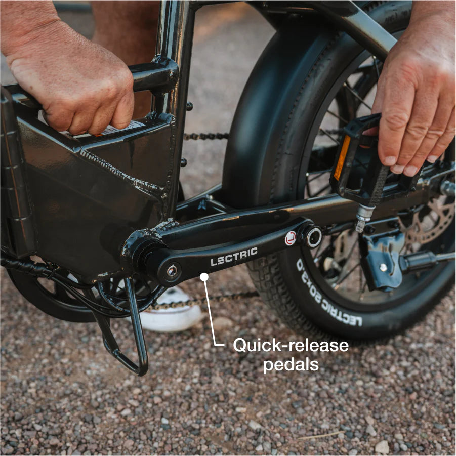Lectric XP4 750 Step-Thru Tempest Grey eBike