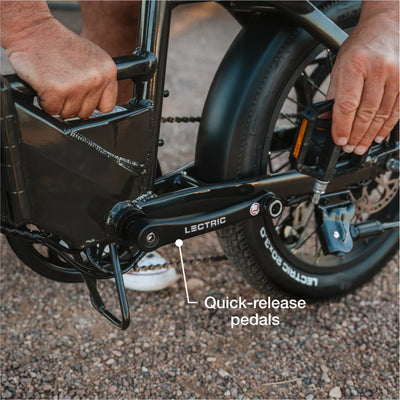 Lectric XP4 750 Step-Thru Tempest Grey eBike