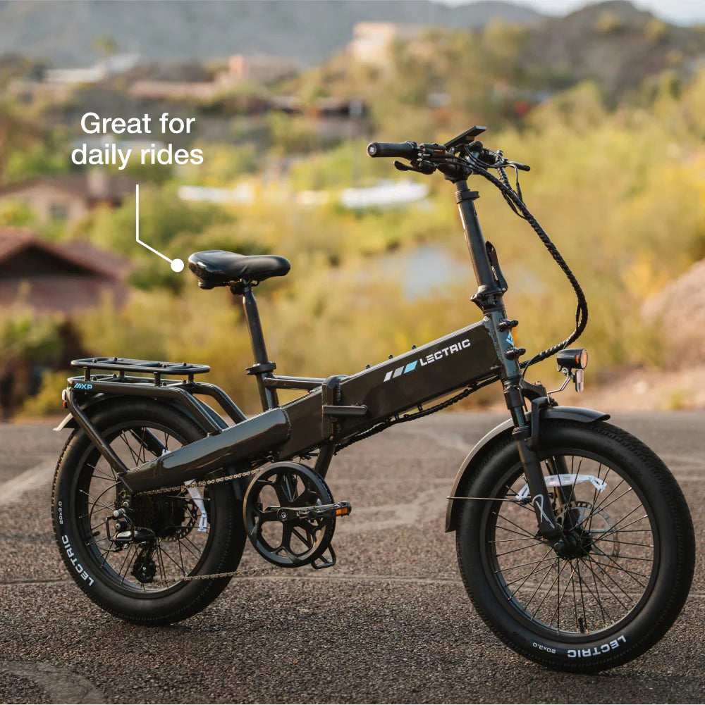 Lectric XP4 Tempest Grey eBike