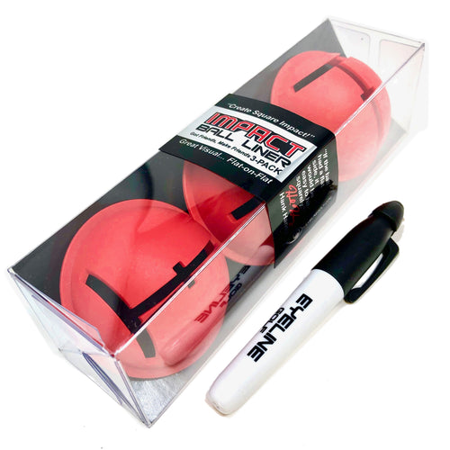 EyeLine Golf Impact Ball Liner 3-Pack by Hank Haney