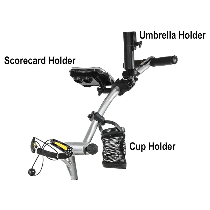 BATCADDY X4 Sport Lithium Electric Golf Push Cart