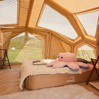 Coody | RBM Bestona Inflatable Tent for 2-4 Person (Beige)