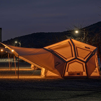 Coody | RBM Bestona Inflatable Tent for 2-4 Person (Beige)