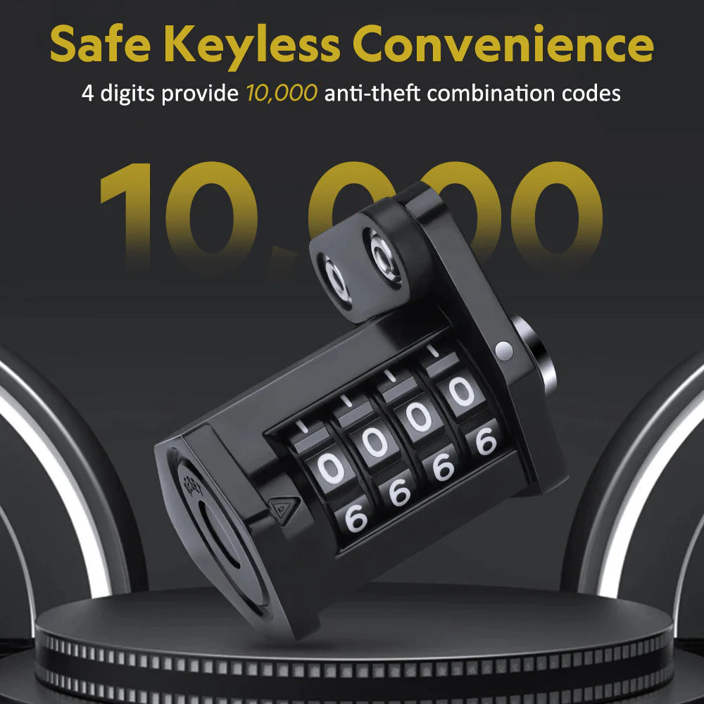 Birch Bicycle Code Folding Lock