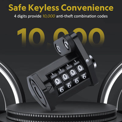 Birch Bicycle Code Folding Lock