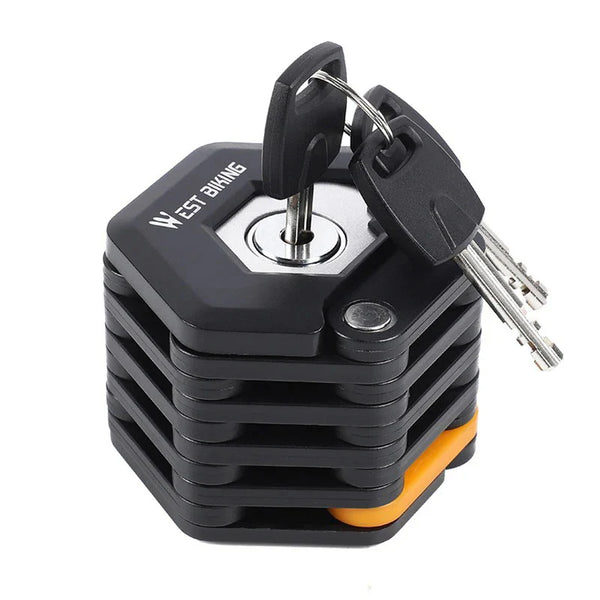 Birch Bicycle Key Folding Lock – Big Horn Golfer