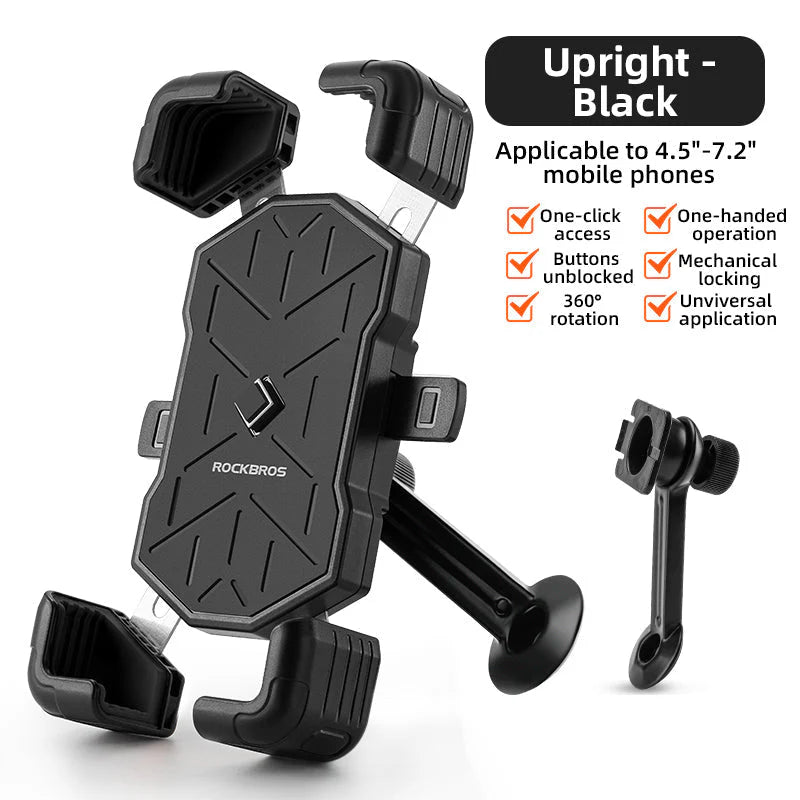 Birch ROCKBROS HW-117 Bike Phone Mount 1s Lock Bike