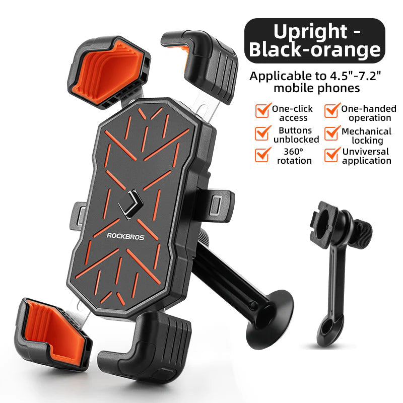 Birch ROCKBROS HW-117 Bike Phone Mount 1s Lock Bike