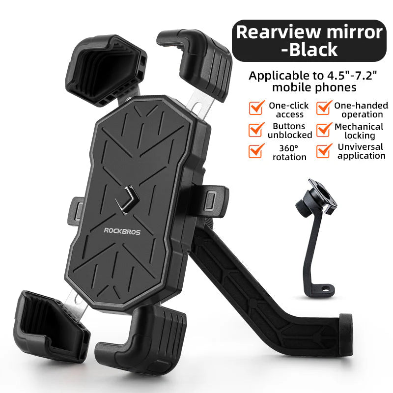 Birch ROCKBROS HW-117 Bike Phone Mount 1s Lock Bike