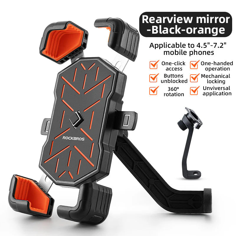 Birch ROCKBROS HW-117 Bike Phone Mount 1s Lock Bike