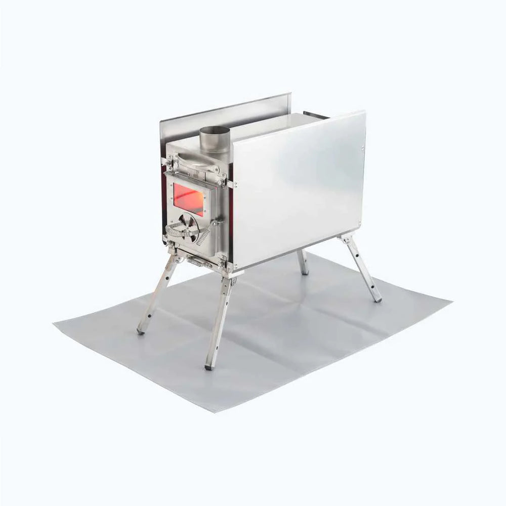 RBM Outdoors Medium Wood Stove With Fire-Resistant Glass "Caminus M"