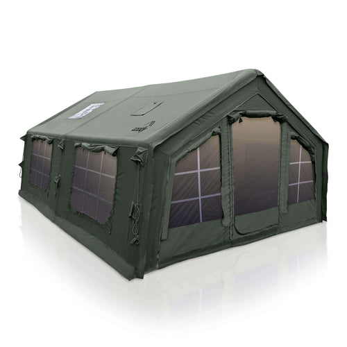 Coody 17.2 | RBM Outdoors Koala 7 Inflatable tent for 2-10 person (Forest Green)