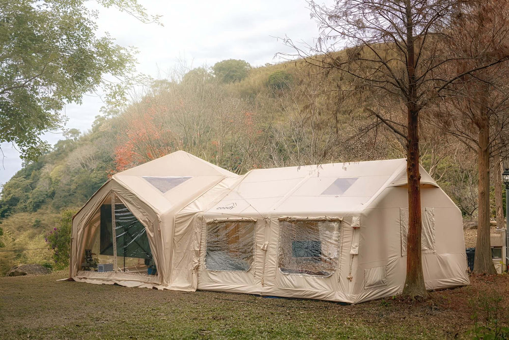 Coody | RBM Hub Inflatable Tent for 2-6 Person (Beige)