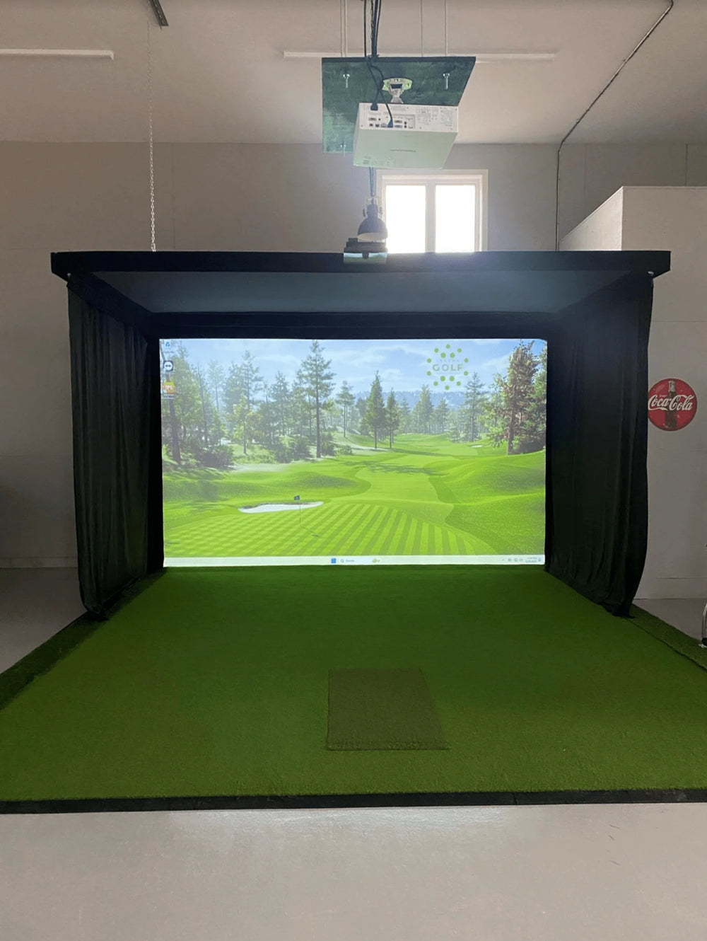 Shop Indoor Golf - SIG Golf Simulator Curtains