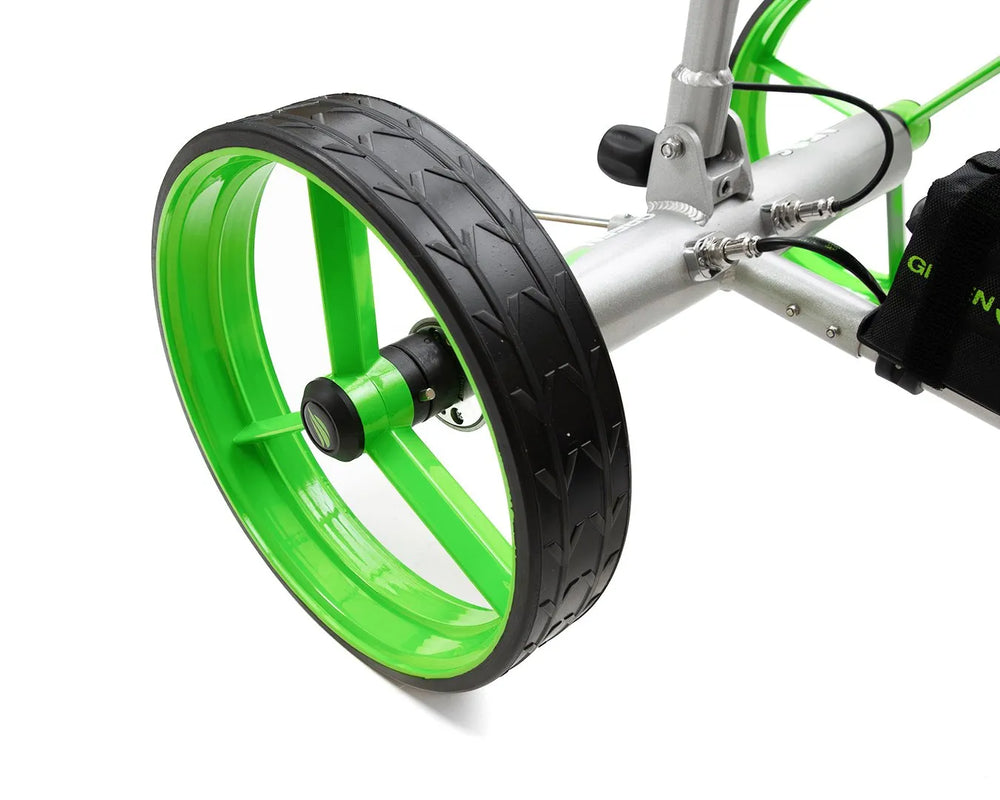 Green Eagle Golf NEOS Electric Remote Golf Push Cart