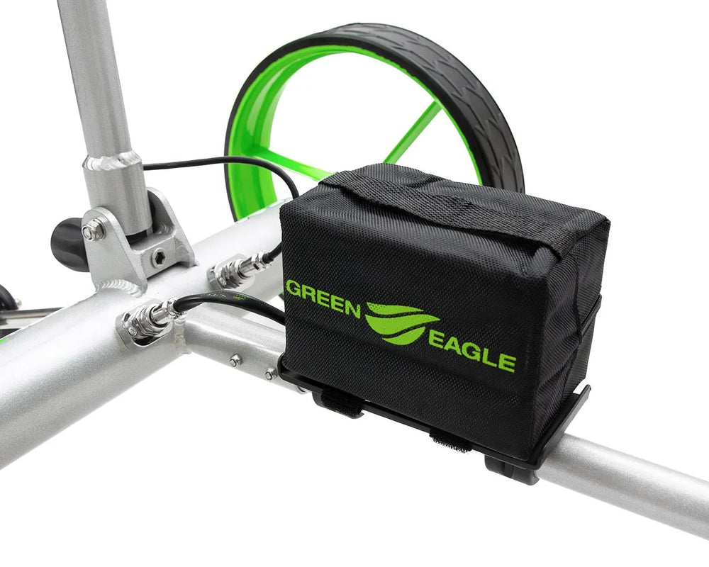 Green Eagle Golf NEOS Electric Remote Golf Push Cart