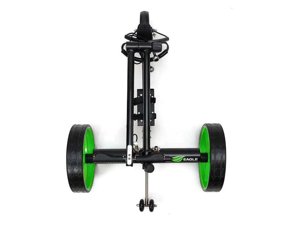 Green Eagle Golf NEOS Electric Remote Golf Push Cart