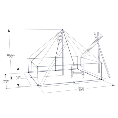 Esker Classic 2 10x10 Winter Hot Tent