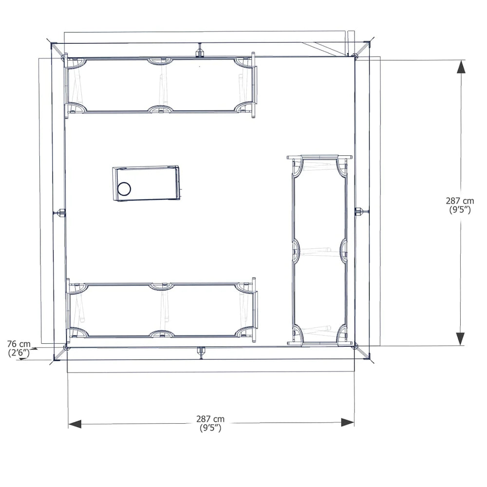 Esker Multi Winter Tent - 10X10