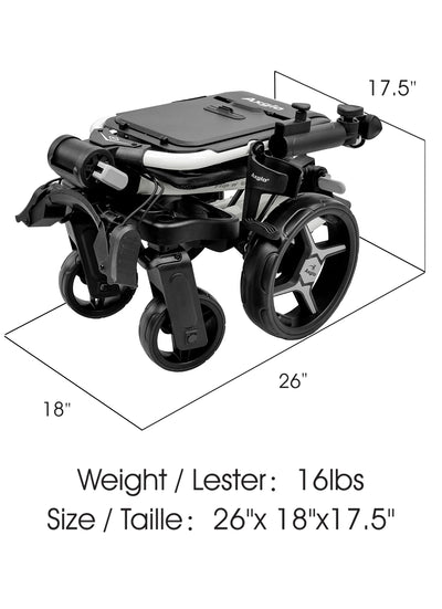 Axglo Flip n' Go Pro Golf Push Cart