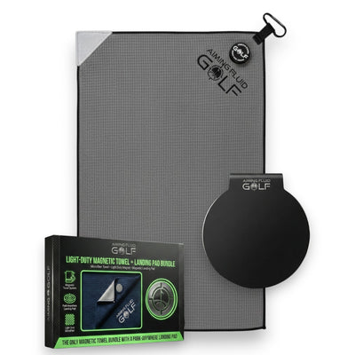 Aiming Fluid Golf - Light Duty Magnetic Towel + Landing Pad System