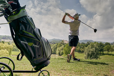 Green Eagle Golf Green Lime Golf Bag