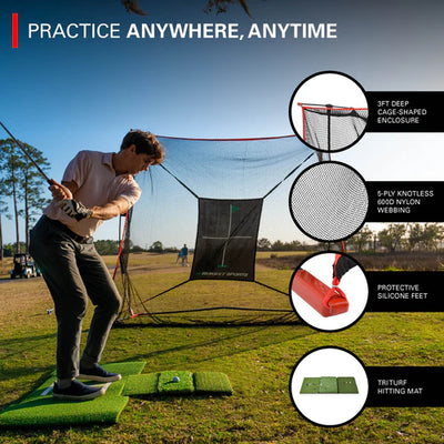 Rukket Sports RukkNet Pop-Up Portable Driving Range