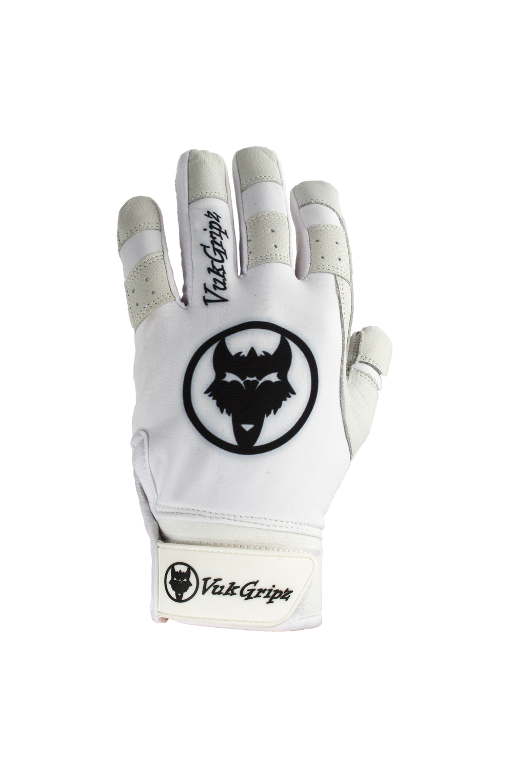 VukGripz - Howler White Batting Gloves