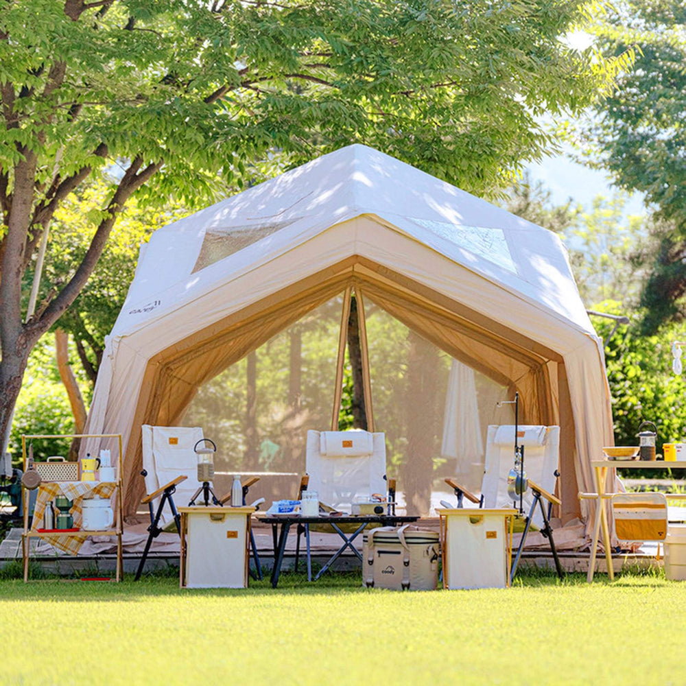 Coody | RBM Hub Inflatable Tent for 2-6 Person (Beige)