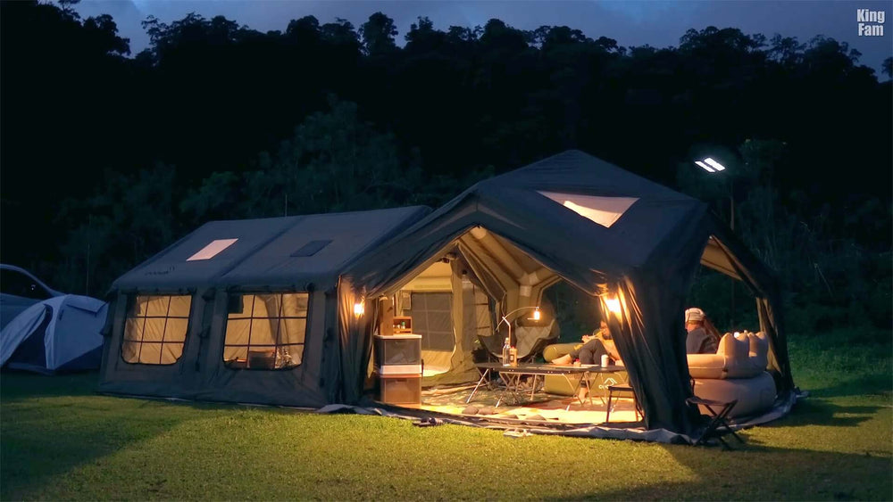 Coody | RBM Hub Inflatable Tent for 2-6 Person (Forest Green)