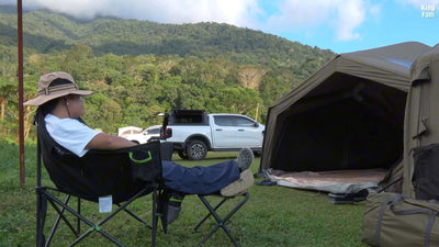Coody | RBM Hub Inflatable Tent for 2-6 Person (Forest Green)