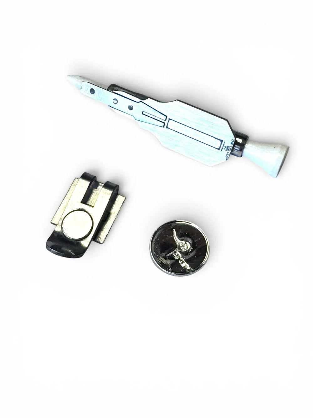 The Tee Clip MINI V.V – Patent Pending Compact Magnetic Golf Multi-Tool System