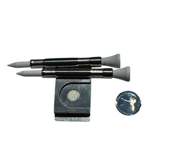 The Tee Clip Tether V.V – Patent Pending Belt & Waistband Golf Tee Holder