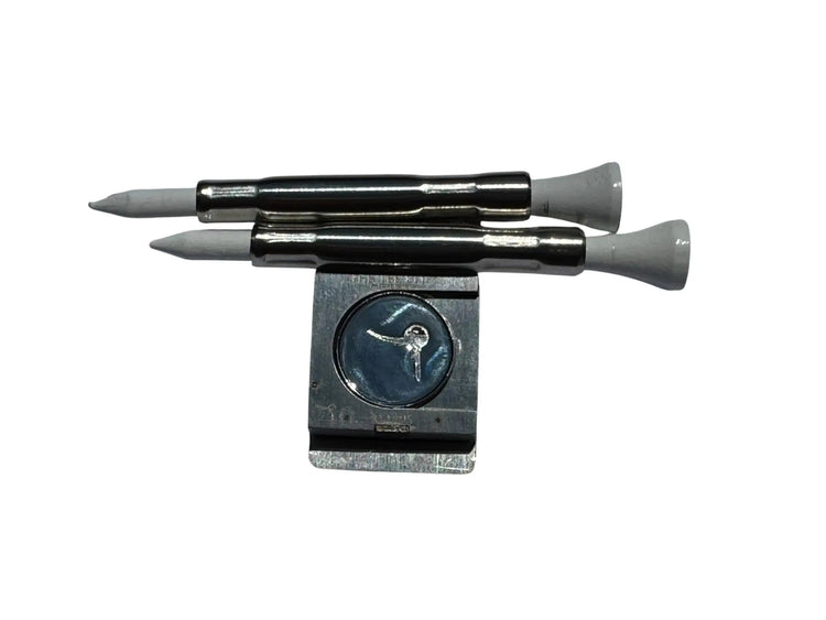 The Tee Clip Tether V.V – Patent Pending Belt & Waistband Golf Tee Holder