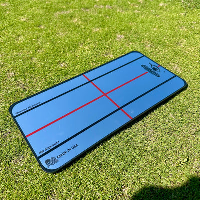 EyeLine Golf Practice-T Alignment & Ball Position Guide (White)