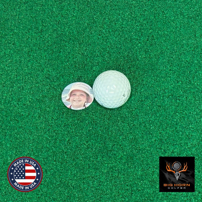 Custom Magnetic Golf Ball Markers - Single