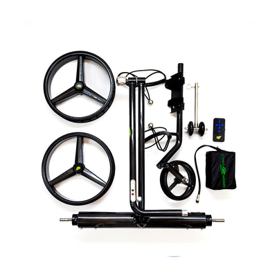 Green Eagle Golf Aria Carbon Remote Electric Golf Push Cart