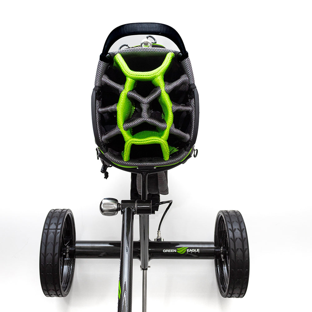 Green Eagle Golf Aria Carbon Remote Electric Golf Push Cart