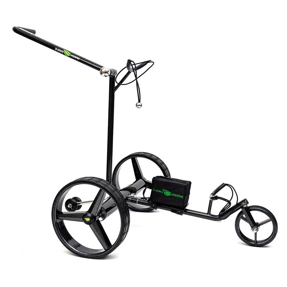 Green Eagle Golf Aria Carbon Remote Electric Golf Push Cart